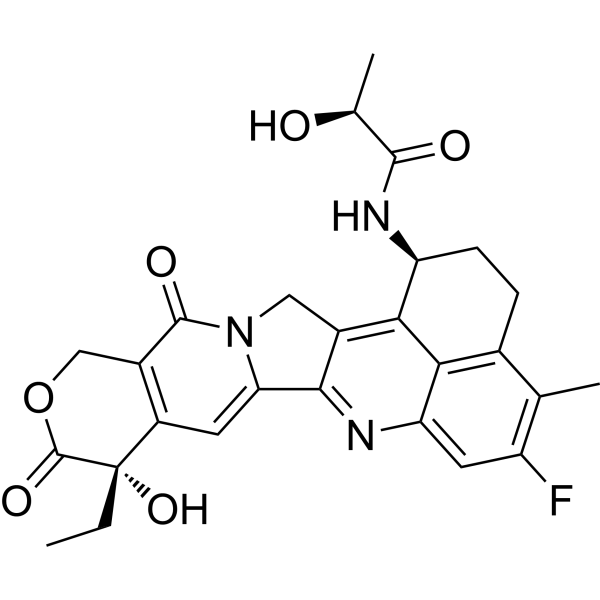 Deruxtecan 2-hydroxypropanamide Chemical Structure