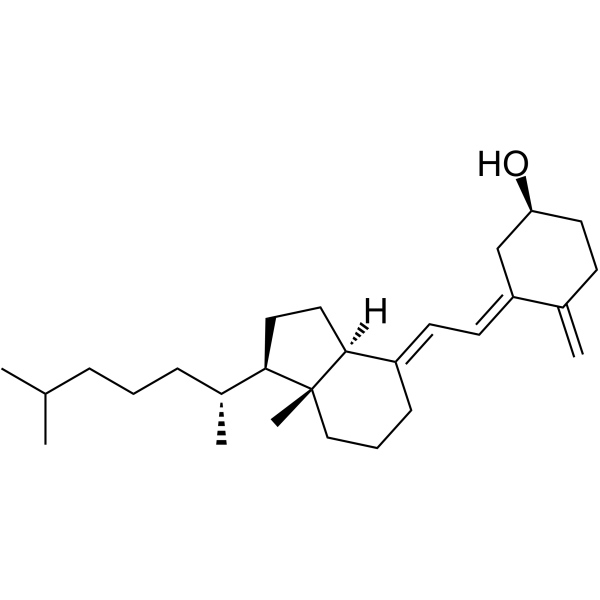 5,6-trans-Vitamin D3 Chemical Structure