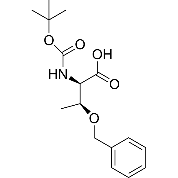 Boc-D-Thr(Bzl)-OH Chemical Structure