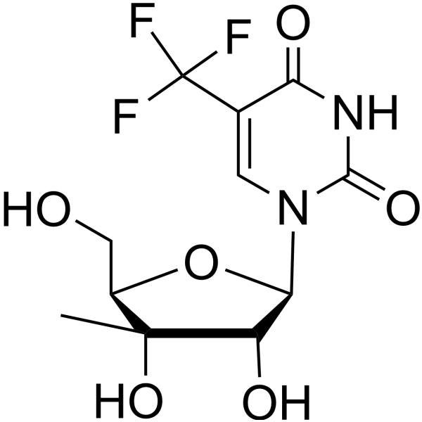 3’-Beta-C-Methyl-5-trifluoromethyluridine