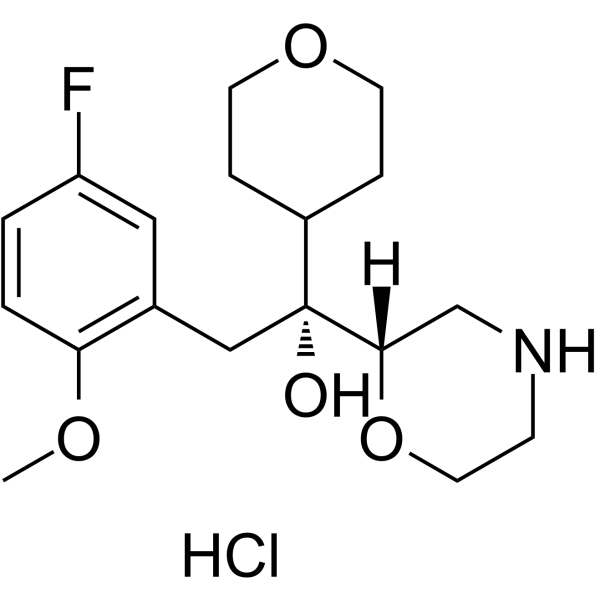 Edivoxetine hydrochloride Chemical Structure