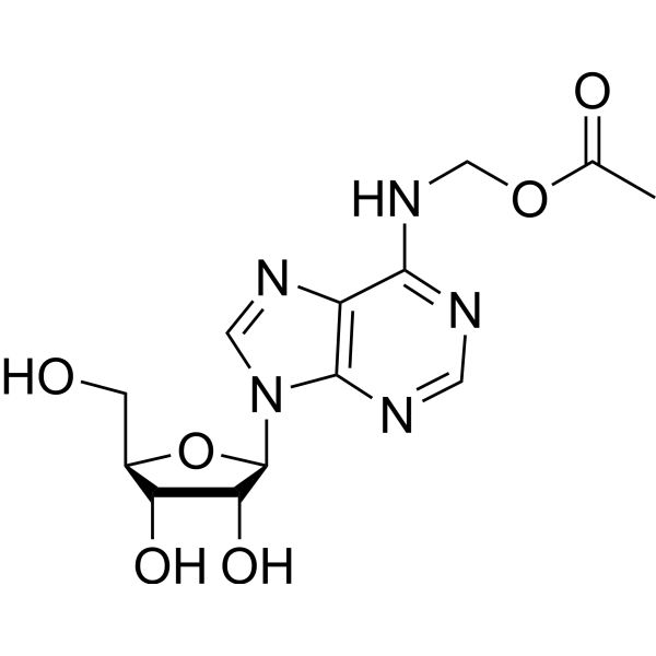 N6-Acetyloxymethyladenosine Chemical Structure