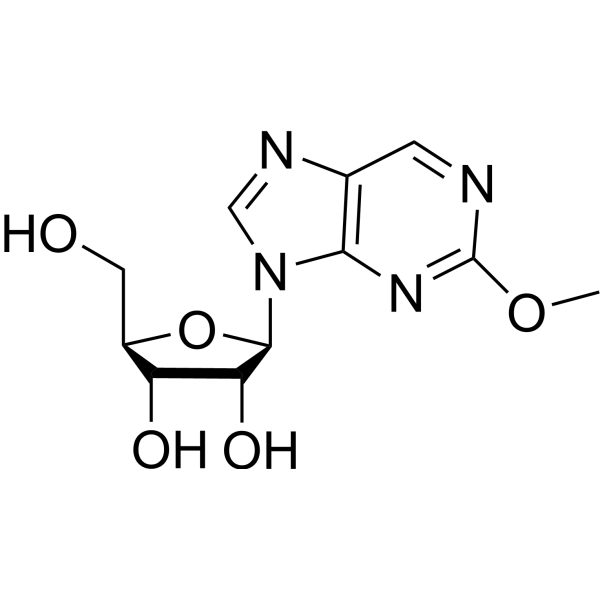 2-Methoxy-9-β-D-ribofuranosyl-9H-purine
