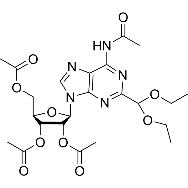 2-Diethoxymethyl adenosine Chemical Structure