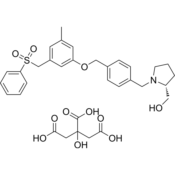 PF-543 Citrate Chemical Structure