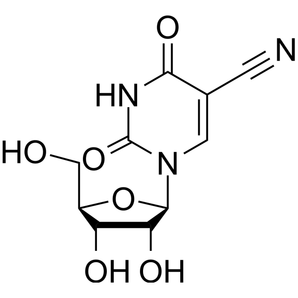 5-Cyanouridine Chemical Structure