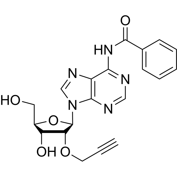 N-Benzoyl-2′-<em>O</em>-2-propyn-1-yladenosine
