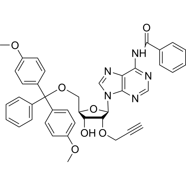 N4-Benzoyl-<em>5</em>'-O-DMT-2'-O-propargyl <em>adenosine</em>