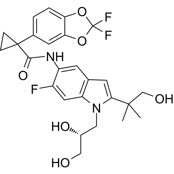 Tezacaftor Chemical Structure