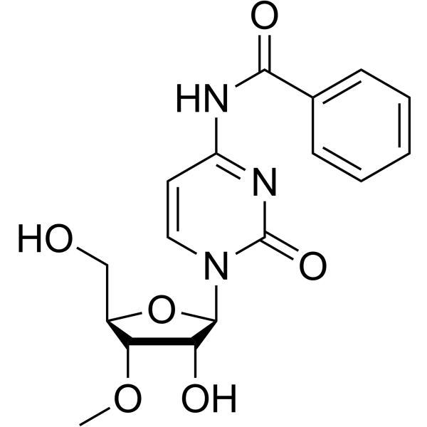 N4-Benzoyl-3’-O-methylcytidine Chemical Structure