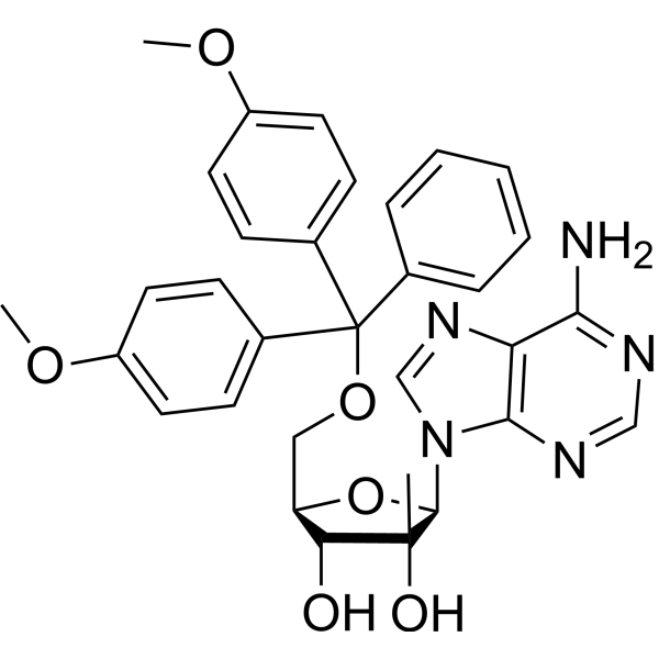 5’-O-(<em>4</em>,<em>4</em>’-Dimethoxytrityl)-2’-beta-<em>C</em>-methyl adenosine
