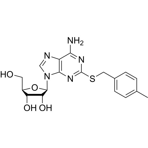2-(4-Methylbenzyl)thioadenosine