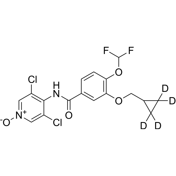 Roflumilast-d<sub>4</sub> N-Oxide