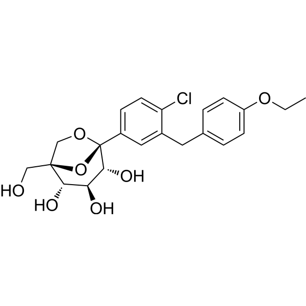 Ertugliflozin Chemical Structure