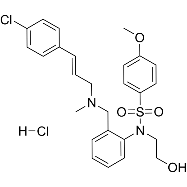 KN-93 hydrochloride Chemical Structure