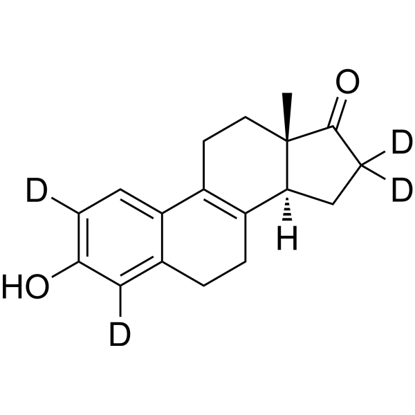 8,9-Dehydroestrone-d4 Chemical Structure