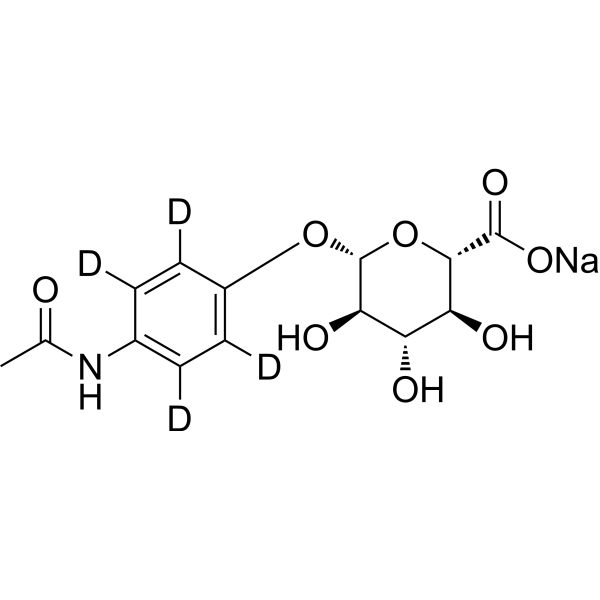 <em>Acetaminophen</em> glucuronide-d4