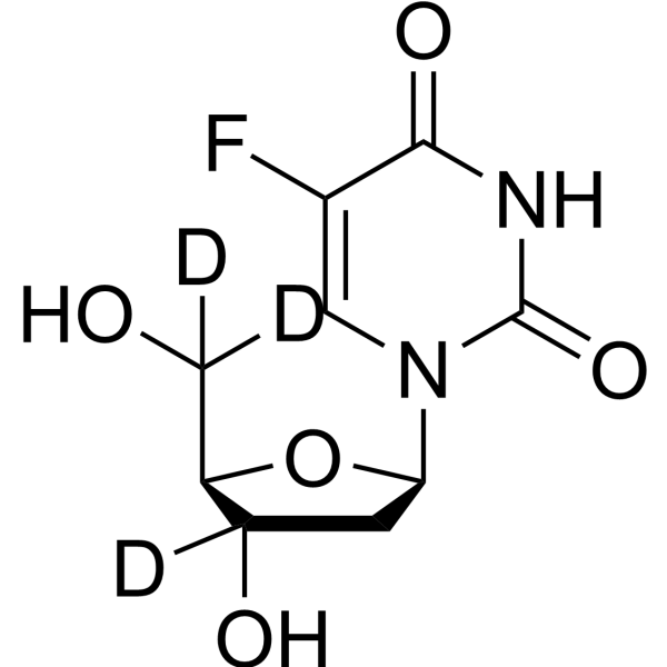 Floxuridine-d<sub>3</sub> Chemical Structure