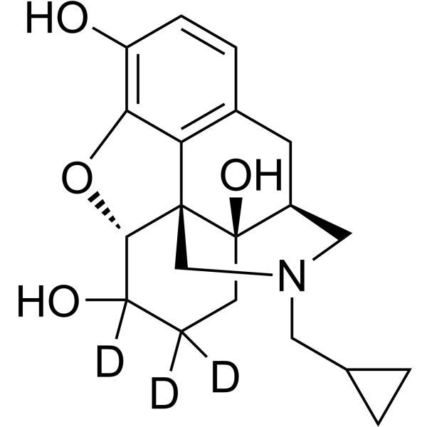 6-Naltrexol-d<sub>3</sub> Chemical Structure