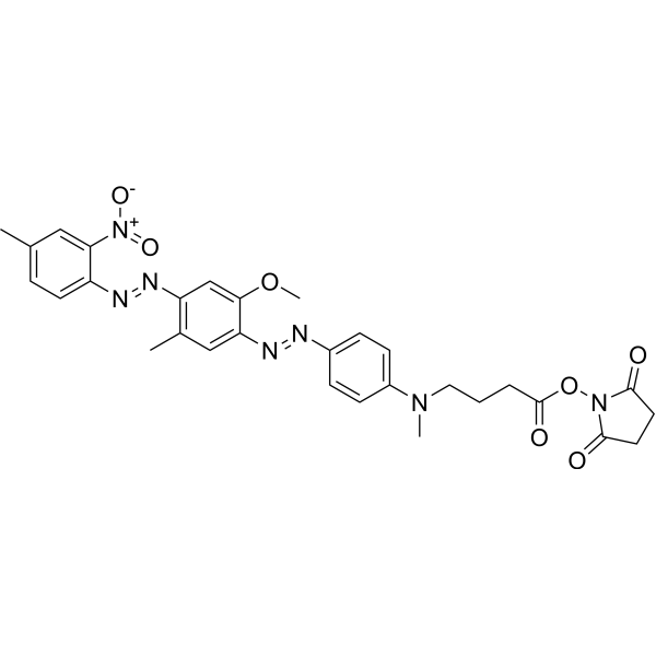 BHQ-1 NHS Chemical Structure