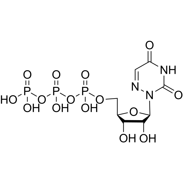 6-Azauridine triphosphate Chemical Structure