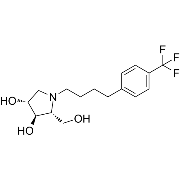 N-4′-(p-Trifluoromethylphenyl)butyl-DAB Chemical Structure
