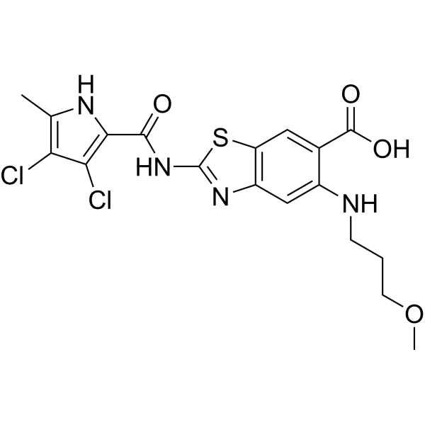 DNA gyrase B-IN-2 Chemical Structure