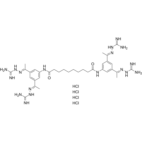 Semapimod tetrahydrochloride Chemical Structure