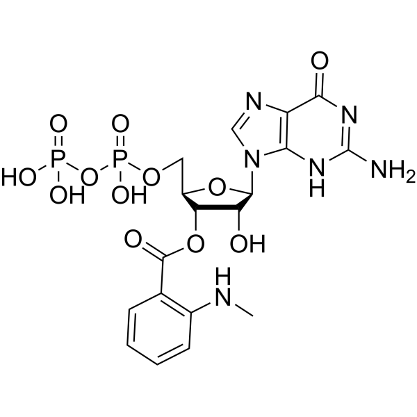 3'-Mant-GDP Chemical Structure
