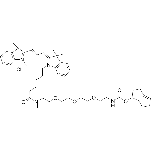 Cy3-PEG3-TCO4 Chemical Structure