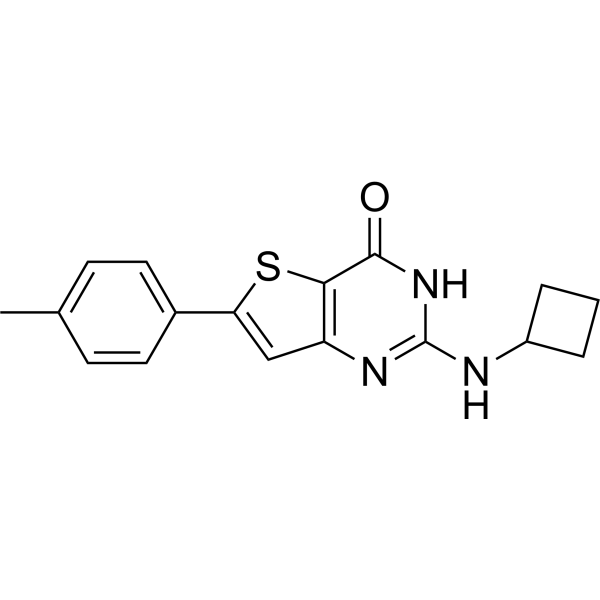 Antimalarial agent 33 Chemical Structure