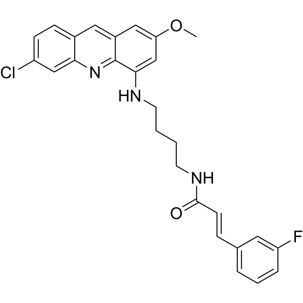 Antimalarial agent 28 Chemical Structure