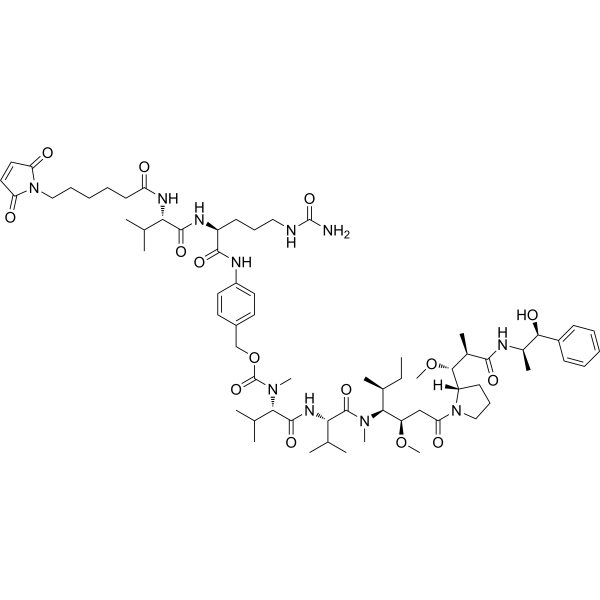 VcMMAE Chemical Structure
