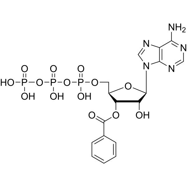 3′-O-Benzoyl-ATP Chemical Structure