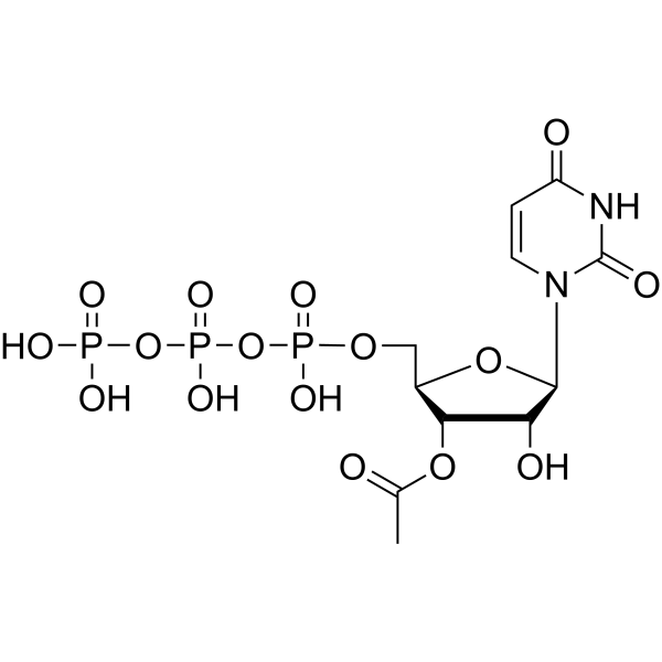 3′-Acetate-UTP Chemical Structure