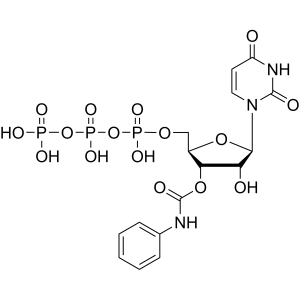 3′-Phenylcarbamate-UTP Chemical Structure