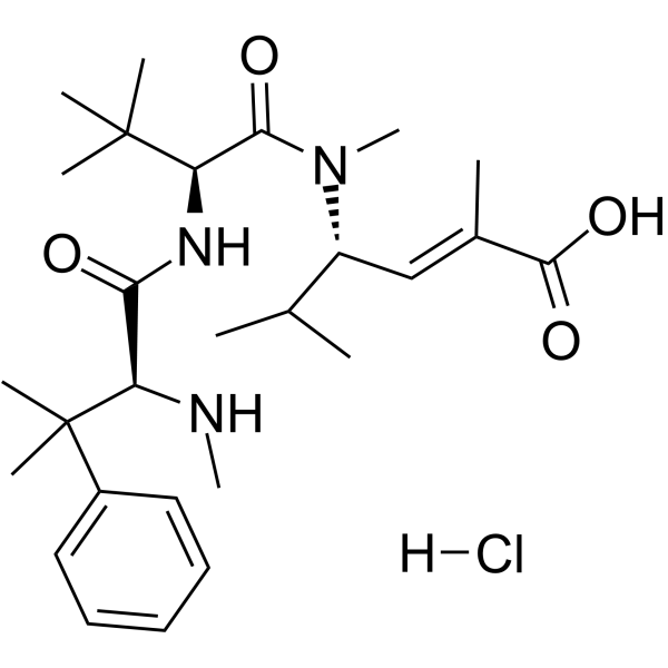 Taltobulin hydrochloride Chemical Structure