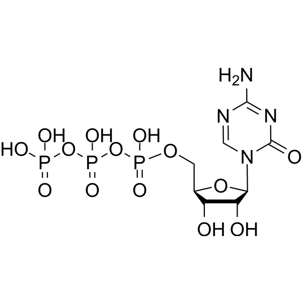 5-Azacytidine 5′-triphosphate Chemical Structure
