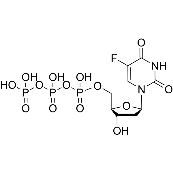 5-Fluoro-2′-deoxy-UTP Chemical Structure