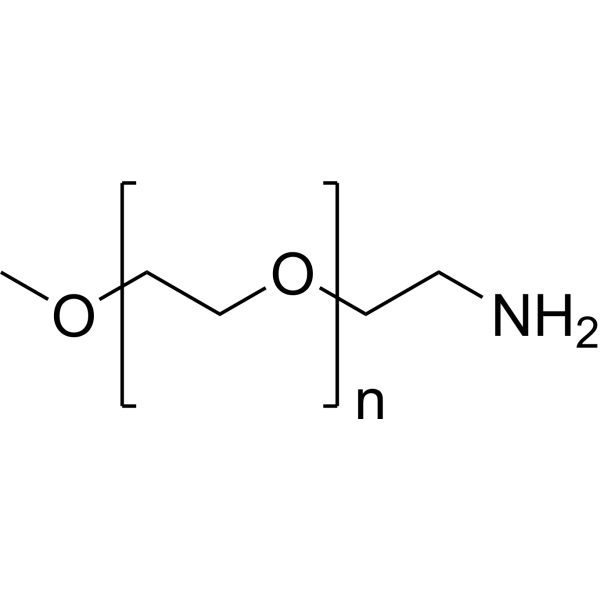 mPEG-amine (MW 350) Chemical Structure