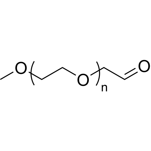 mPEG-CHO (MW 350) Chemical Structure