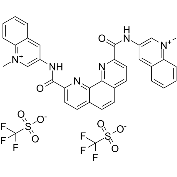 Phen-DC3 Trifluoromethanesulfonate Chemical Structure