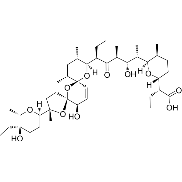 Salinomycin 構造式