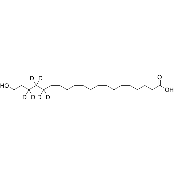 20-HETE-d6 Chemical Structure