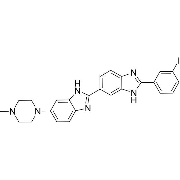 meta-iodoHoechst 33258 Chemical Structure