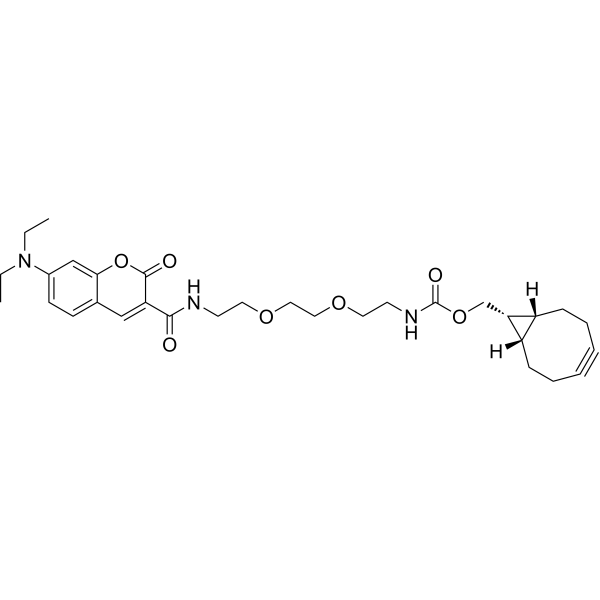 Coumarin-PEG2-endoBCN Chemical Structure