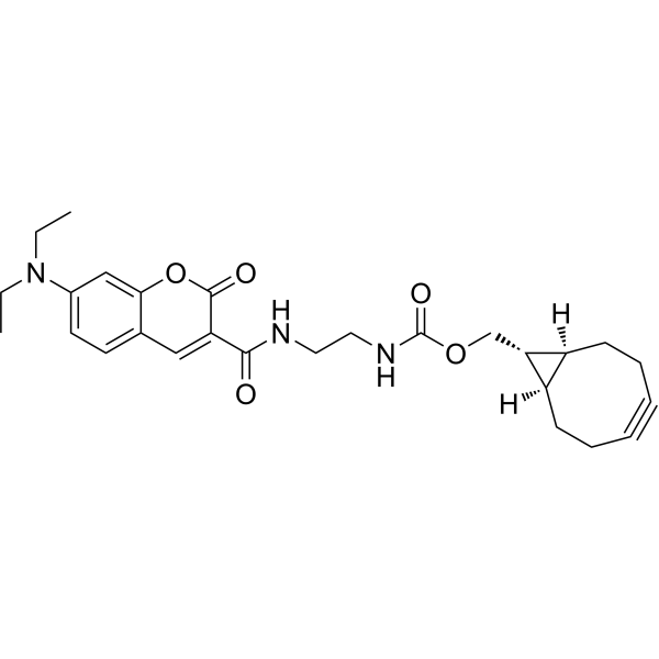 Coumarin-C2-exo-BCN Chemical Structure