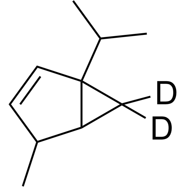 β-Thujene-d<sub>2</sub> Chemical Structure