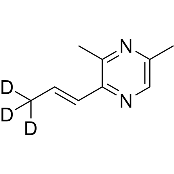 3,5-Dimethyl-2E-(propenyl)pyrazine-d3