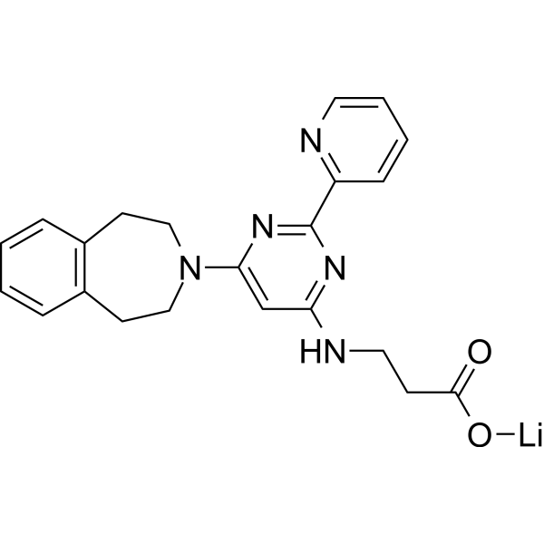 GSK-J1 lithium salt Chemical Structure